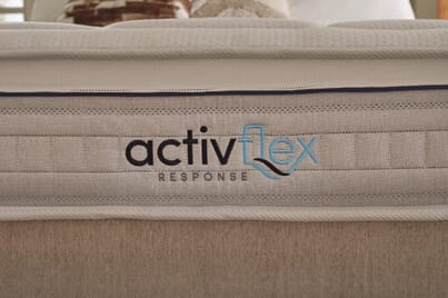 An image for Sleepeezee ActivFlex Response 1600 Memory Mattress + Premium Divan Bed