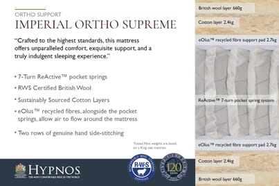 An image for Hypnos Imperial Ortho Supreme Mattress