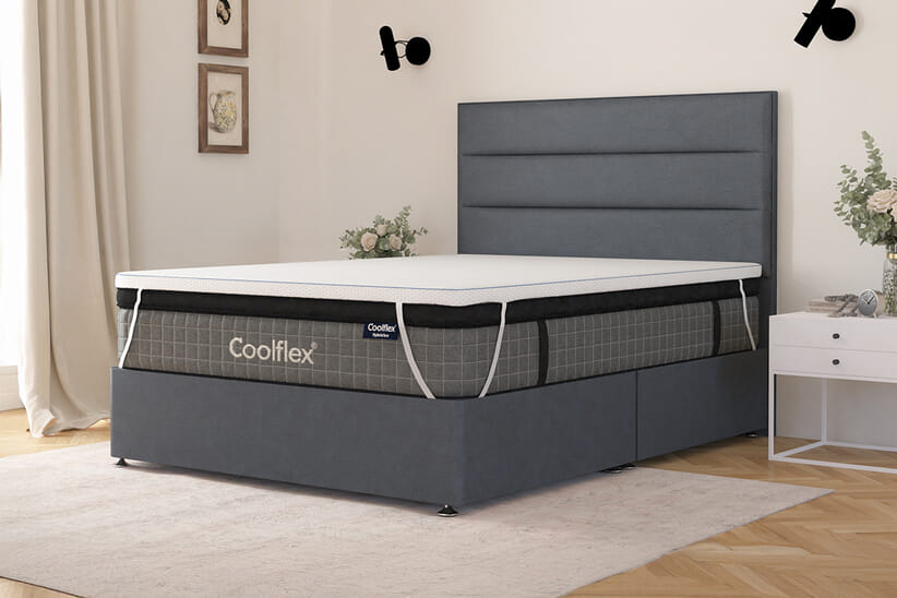 An image for Coolflex® Cool Gel Memory Foam Mattress Topper