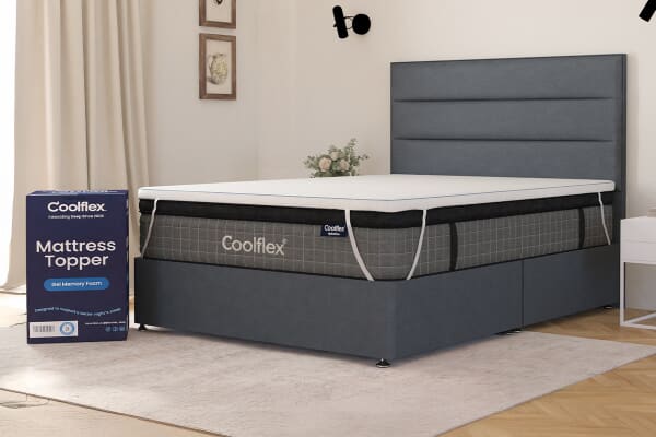 An image for Coolflex® Cool Gel Memory Foam Mattress Topper