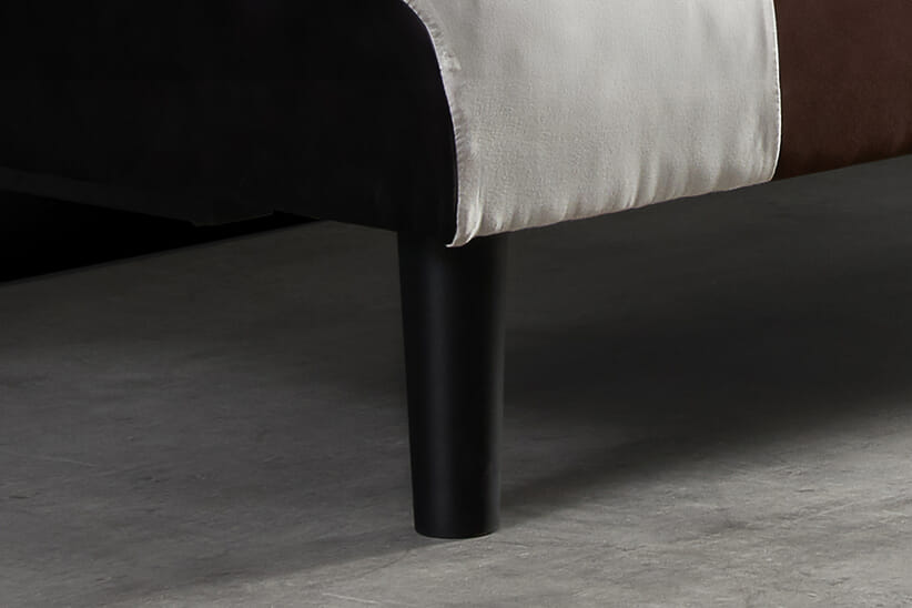 An image for Aurora Multi-Coloured Velvet Sofa Bed