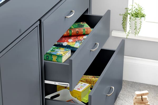 An image for Oakley Mid Sleeper Kids Storage Bed