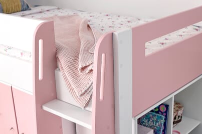 An image for Daisy Mid Sleeper Kids Storage Bed