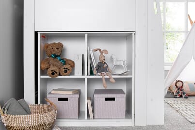 An image for Daisy Mid Sleeper Kids Storage Bed