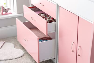 An image for Daisy Mid Sleeper Kids Storage Bed