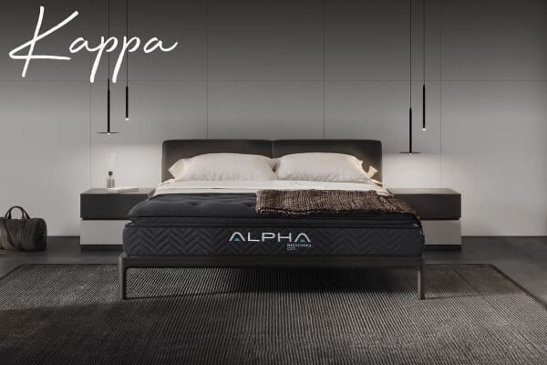 An image for Alpha® Bedding Co Kappa Premium Hybrid Mattress