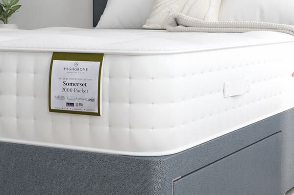 An image for Highgrove Somerset 2000 Pocket Natural Mattress
