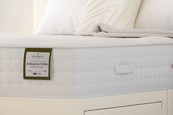 An image for Highgrove Ashbourne Ortho 2000 Pocket Natural Mattress