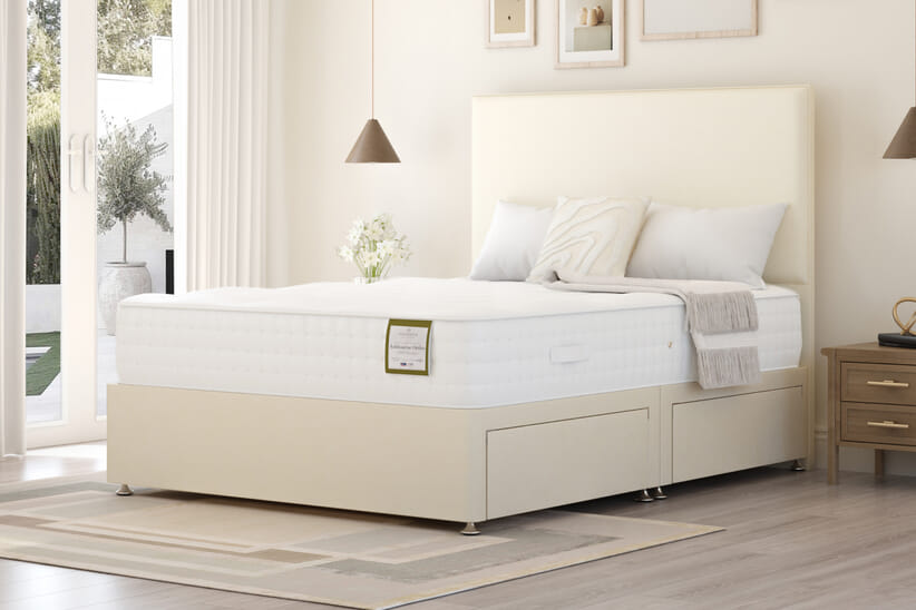 An image for Highgrove Ashbourne Ortho 2000 Pocket Natural Mattress