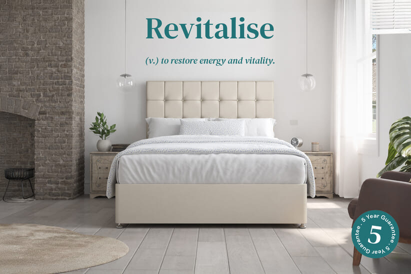 An image for Uplift® Revitalise Cool Gel Hybrid Adjustable Mattress
