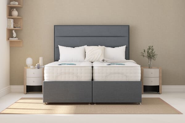 An image for Uplift® Rejuvenate 1000 Pocket Wool Adjustable Bed and Mattress Set