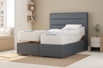 A product image for the Uplift® Rejuvenate 1000 Pocket Wool Adjustable Bed and Mattress Set