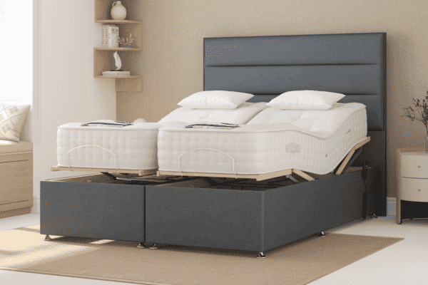 An image for Uplift® Rejuvenate 1000 Pocket Wool Adjustable Bed and Mattress Set