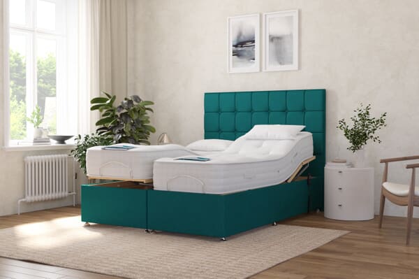 An image for Uplift® Align Ortho 1000 Pocket Wool Adjustable Bed and Mattress Set