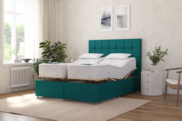 An image for Uplift® Align Ortho 1000 Pocket Wool Adjustable Bed and Mattress Set