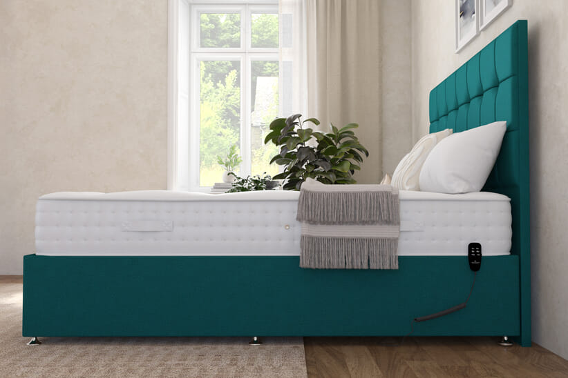 An image for Uplift® Align Ortho 1000 Pocket Wool Adjustable Bed and Mattress Set