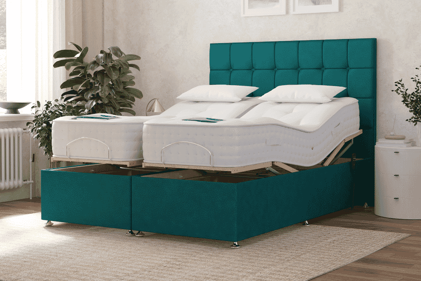 An image for Uplift® Align Ortho 1000 Pocket Wool Adjustable Bed and Mattress Set
