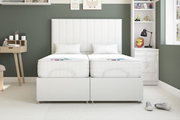 An image for Uplift® Inspire Memory Hybrid Adjustable Bed and Mattress Set