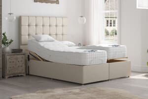 A product image for the Uplift® Revitalise Cool Gel Hybrid Adjustable Bed and Mattress Set