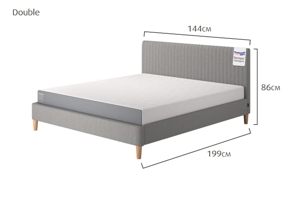 An image for TEMPUR® Harlington Bed - Grey