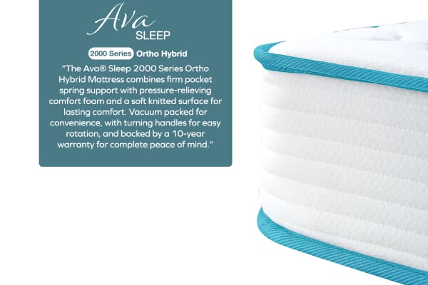 An image for Ava® Sleep 2000 Series Ortho Hybrid Mattress