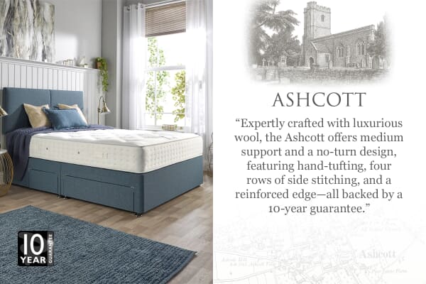 An image for Relyon Ashcott 2000 Wool Mattress