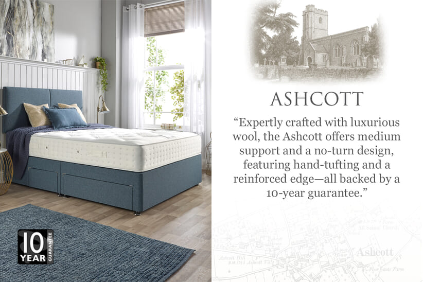 An image for Relyon Ashcott 2000 Wool Mattress