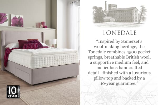 An image for Relyon Tonedale 4500 Natural Heritage Mattress