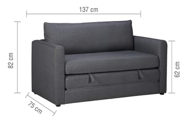 An image for Eli Fold Out Sofa Bed