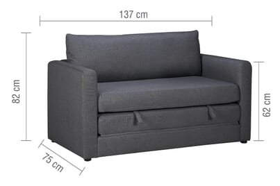 An image for Eli Fold Out Sofa Bed