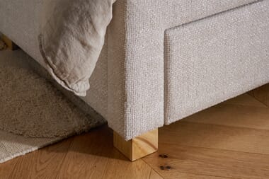 An image for Arabella Grey Velvet Storage Bed