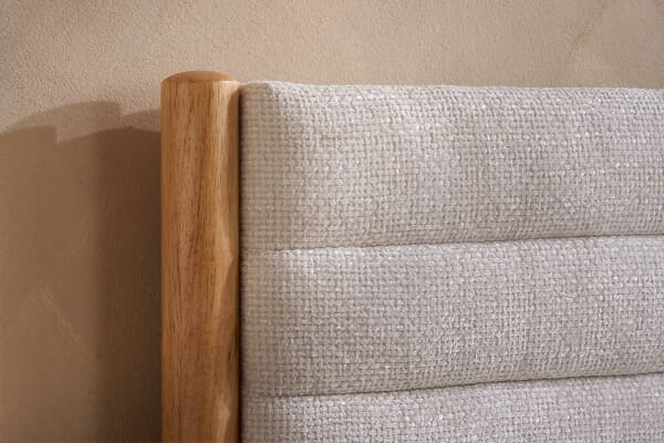 An image for Arabella Grey Velvet Storage Bed