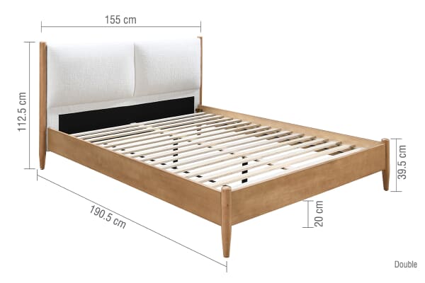 An image for Marley Wooden Bed