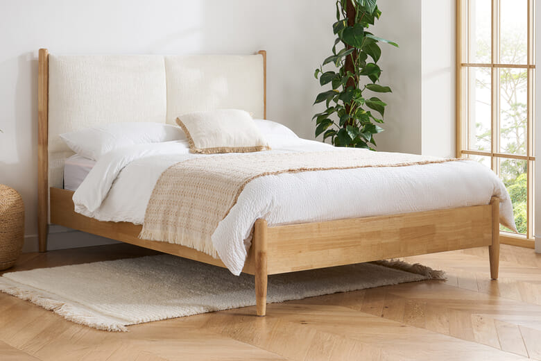 Marley Wooden Bed, King Size