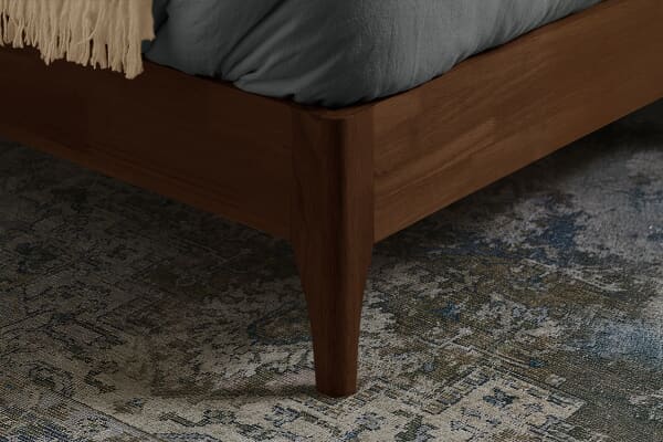 An image for Halfden Grey Boucle Bed