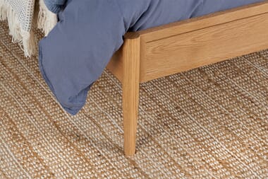 An image for Elina Rattan Oak Bed