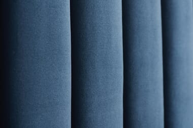 An image for Deco Midnight Blue Velvet Bed