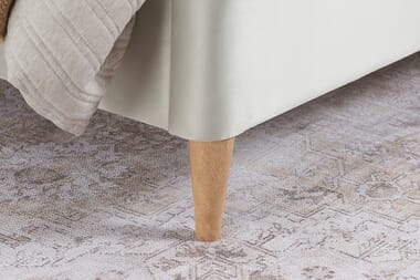 An image for Haven Warm Stone Fabric Bed