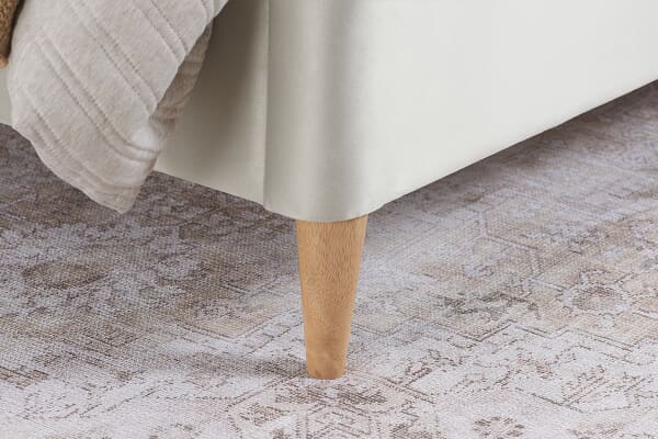 An image for Haven Warm Stone Fabric Bed