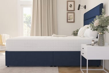 An image for Spring King® Wool Luxury Pocket Mattress + Premium Divan Bed 
