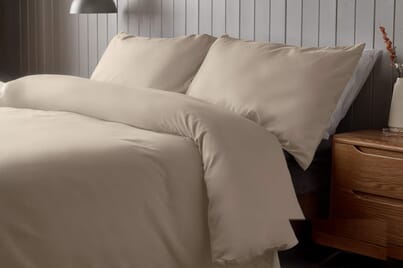 An image for Silentnight Supersoft Duvet Set - Natural