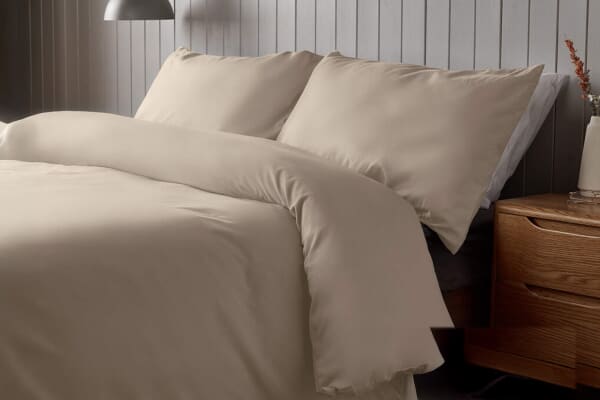 An image for Silentnight Supersoft Duvet Set - Natural
