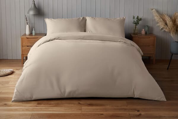 An image for Silentnight Supersoft Duvet Set - Natural
