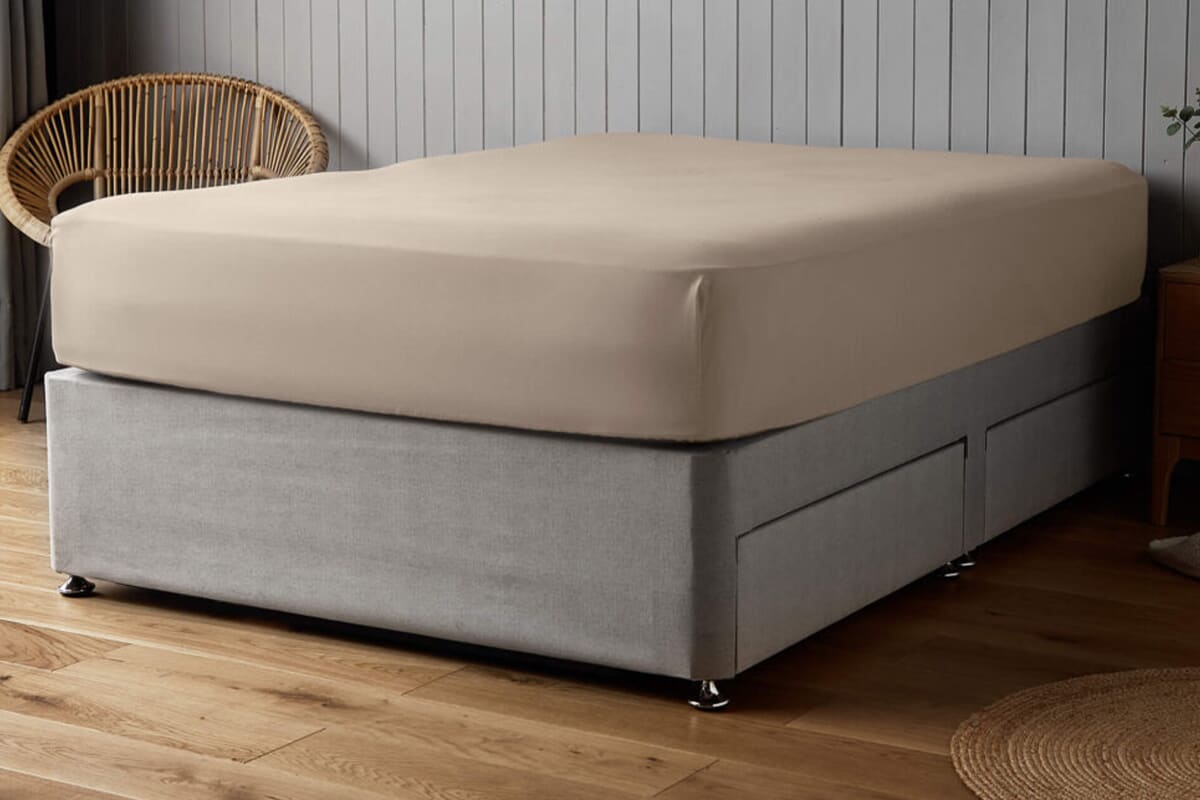 Silentnight Supersoft Fitted sheet - Natural