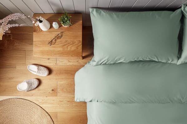 An image for Silentnight Supersoft Duvet Set - Sage