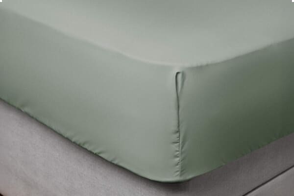 An image for Silentnight Supersoft Fitted Sheet - Sage