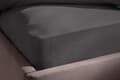 Silentnight Washed Cotton Rich Fitted Sheet - Charcoal
