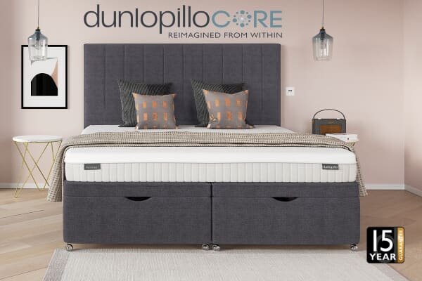 An image for Dunlopillo® Firmrest Latex Mattress + Premium Divan Bed