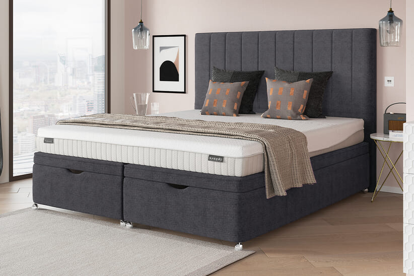 An image for Dunlopillo® Firmrest Latex Mattress + Premium Divan Bed