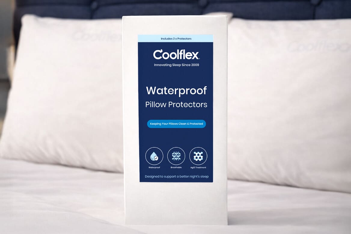Coolflex® Waterproof Pillow Protector Pair